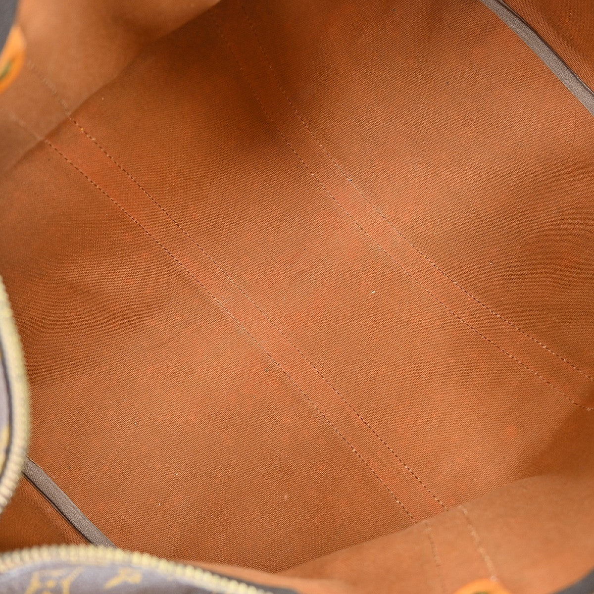 Louis Vuitton Keepall Bag Monogram Canvas Brown Canvas Travel Bag Bag (Authentic Pre-Loved)