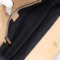 Gucci Horsebit Bracket Tote Gg Canvas Black Canvas Tote Bag Bag (Pre-Loved)