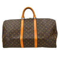 Louis Vuitton Louis Vuitton Keepall Bag Monogram Canvas Brown Canvas Travel Bag Bag (Authentic Pre-Loved)