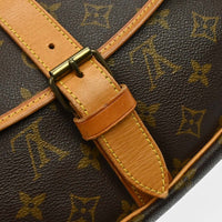 Louis Vuitton Louis Vuitton Saumur Messenger Bag Monogram Canvas Brown Canvas Handbag (Authentic Pre-Loved)