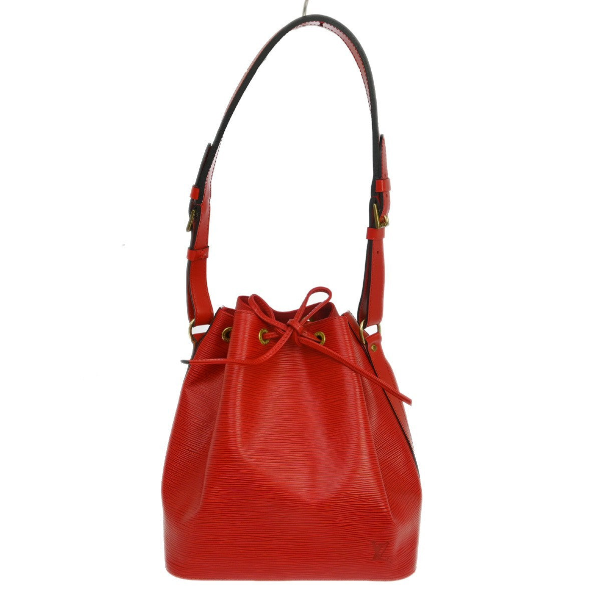 Louis Vuitton Louis Vuitton Petit Noe Handbag Epi Leather Red Leather Shoulder Bag Bag (Pre-Loved)