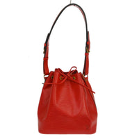 Louis Vuitton Louis Vuitton Petit Noe Handbag Epi Leather Red Leather Shoulder Bag Bag (Pre-Loved)