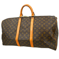 Louis Vuitton Louis Vuitton Keepall Bag Monogram Canvas Brown Canvas Travel Bag Bag (Authentic Pre-Loved)