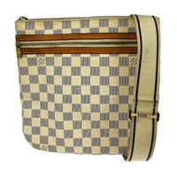 Louis Vuitton Bosphore Pochette Damier White Canvas Clutche & Pouche Bag (Pre-Loved)