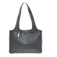 Salvatore Ferragamo Vintage Shoulder Bag Leather Black Leather Shoulder Bag Bag (Authentic Pre-Loved)