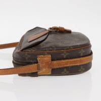 Louis Vuitton Jeune Fille Handbag Monogram Canvas Brown Canvas Shoulder Bag Bag (Pre-Loved)