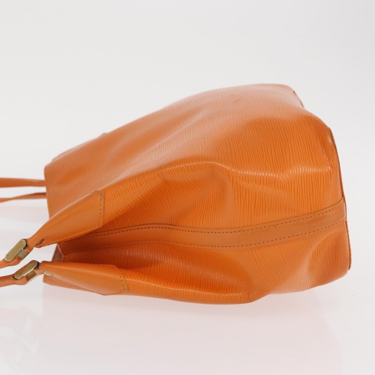 Louis Vuitton Mandara Handbag Epi Leather Orange Leather Shoulder Bag Bag (Pre-Loved)
