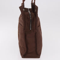 Hermes Fourre Tout Tote Canvas Brown Canvas Tote Bag Bag (Authentic Pre-Loved)