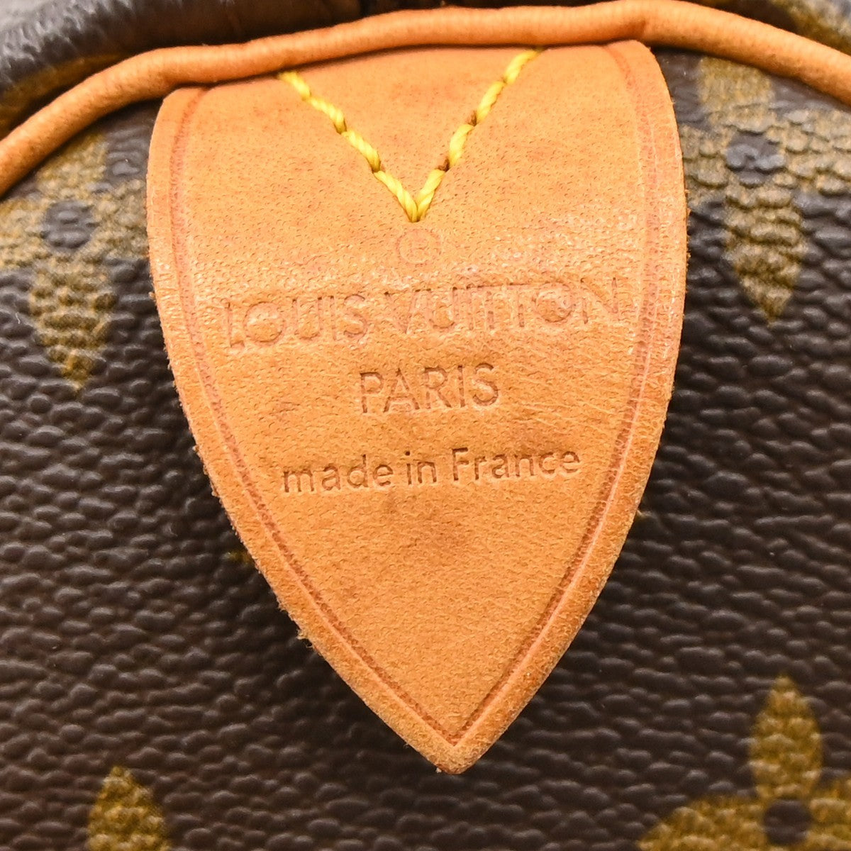 Louis Vuitton Speedy Handbag Monogram Canvas Brown Canvas Handbag (Pre-Loved)