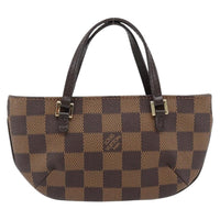 Louis Vuitton Manosque Pochette Damier Brown Canvas Clutche & Pouche Bag (Pre-Loved)