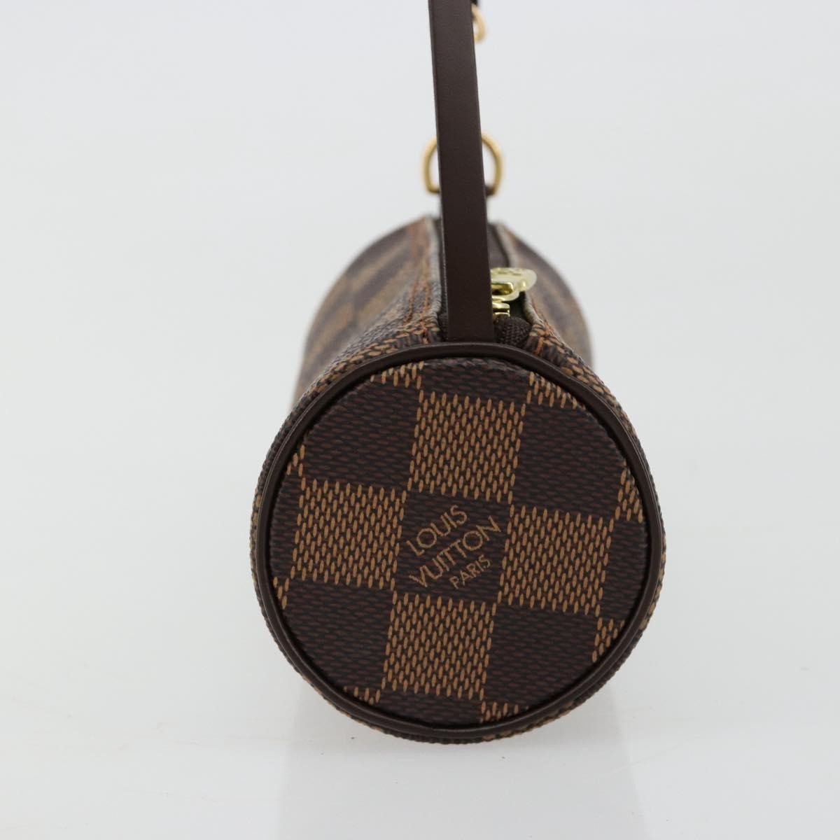Louis Vuitton Louis Vuitton Papillon Pochette Damier Brown Canvas Clutche & Pouche Bag (Pre-Loved)