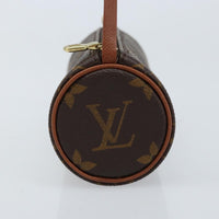 Louis Vuitton Papillon Pochette Monogram Canvas Brown Canvas Clutche & Pouche Bag (Authentic Pre-Loved)