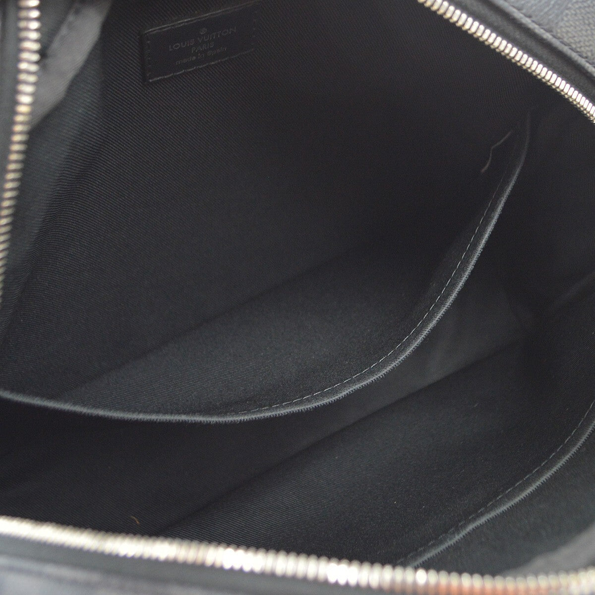Louis Vuitton Dayton Reporter Bag Damier Graphite Black Canvas Shoulder Bag Bag (Pre-Loved)