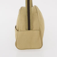 Gucci Vintage Shoulder Bag Canvas Beige Canvas Shoulder Bag Bag (Authentic Pre-Loved)
