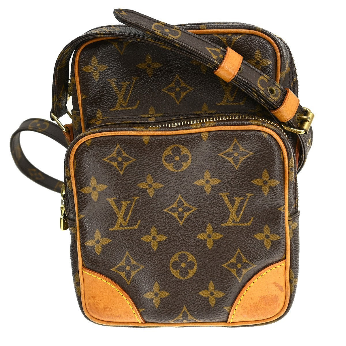 Louis Vuitton Louis Vuitton Amazone Bag Monogram Canvas Brown Canvas Shoulder Bag Bag (Pre-Loved)