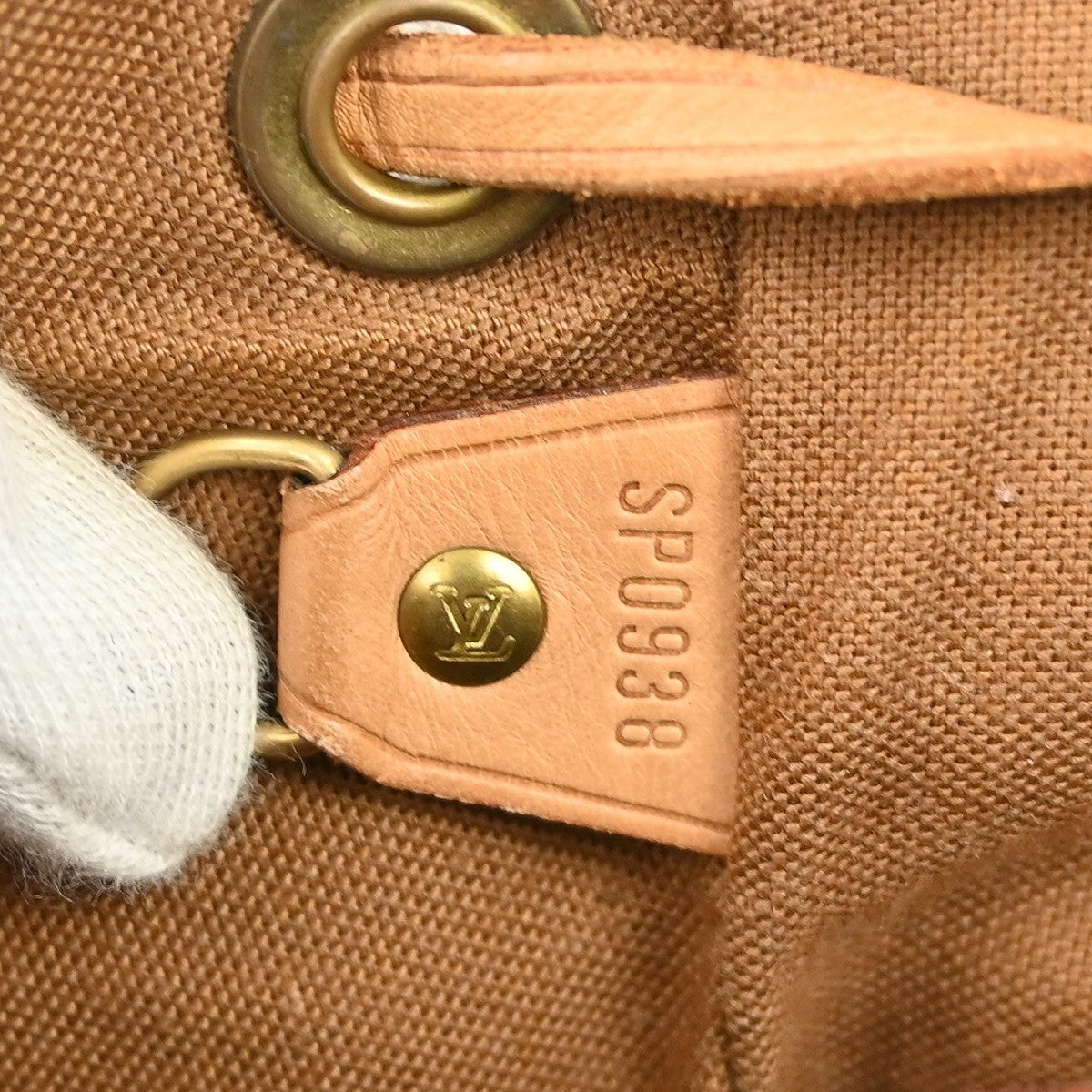 Louis Vuitton Vintage Montsouris Backpack Monogram Canvas Brown Canvas Backpack Bag (Pre-Loved)