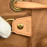 Louis Vuitton Vintage Montsouris Backpack Monogram Canvas Brown Canvas Backpack Bag (Pre-Loved)