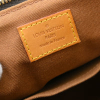 Louis Vuitton Palermo Handbag Monogram Canvas Brown Canvas Tote Bag Bag (Pre-Loved)