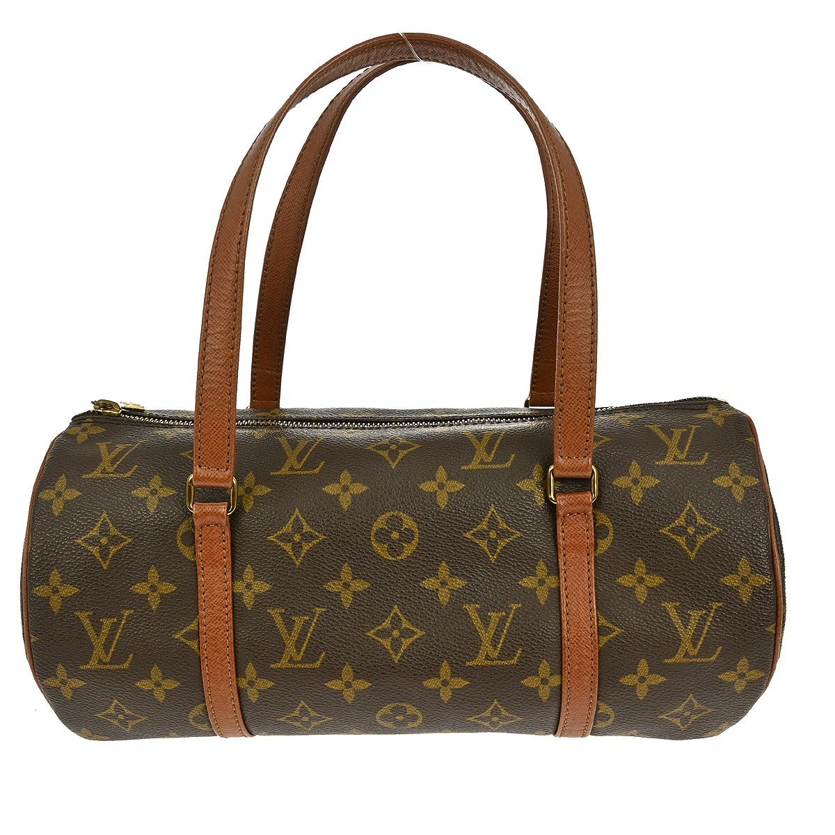 Louis Vuitton Papillon Handbag Monogram Canvas Brown Canvas Handbag (Pre-Loved)