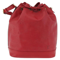 Louis Vuitton Noe Shoulder Bag Leather Red Leather Shoulder Bag Bag (Pre-Loved)