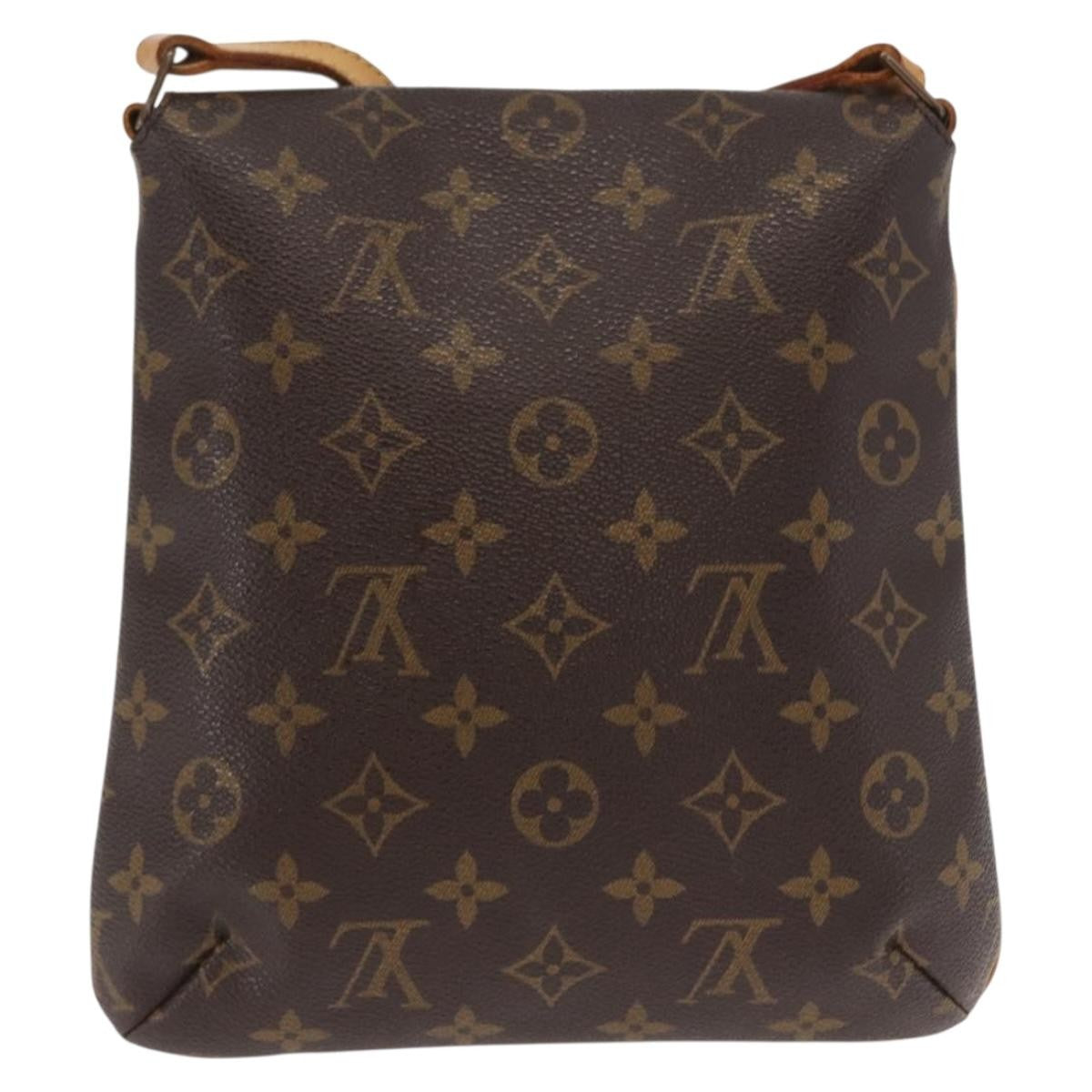 Louis Vuitton Musette Salsa Handbag Monogram Canvas Brown Canvas Shoulder Bag Bag (Pre-Loved)