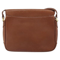 Burberry Vintage Shoulder Bag Leather Brown Leather Shoulder Bag Bag (Authentic Pre-Loved)