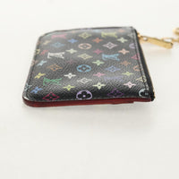 Louis Vuitton Pochette Clés Nm Monogram Multicolor Canvas Black Canvas Wallets Accessory (Authentic Pre-Loved)