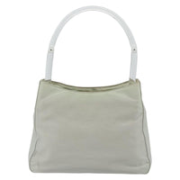 Prada Resin Handle Shoulder Bag Tessuto Clear Nylon Shoulder Bag Bag (Pre-Loved)