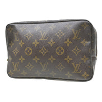Louis Vuitton Trousse Toilette Monogram Canvas Brown Canvas Clutche & Pouche Bag (Authentic Pre-Loved)