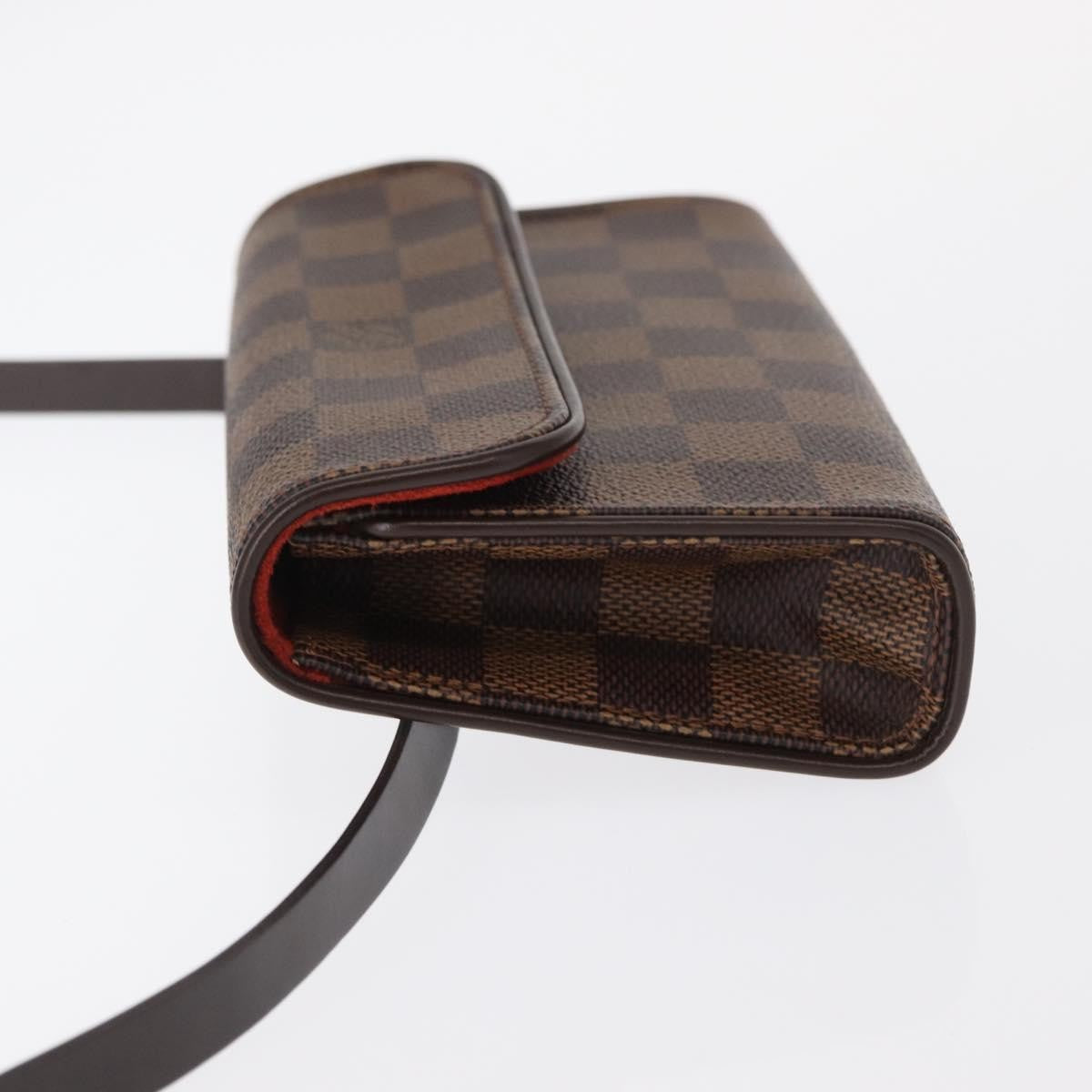 Louis Vuitton Florentine Waist Bag Monogram Canvas Brown Canvas Clutche & Pouche Bag (Pre-Loved)