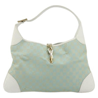 Gucci Vintage Jackie Shoulder Bag Canvas And Leather Multicolour Canvas Handbag (Pre-Loved)