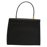 Salvatore Ferragamo Convertible Vara Bow Tote Leather Black Leather Bag (Authentic Pre-Loved)