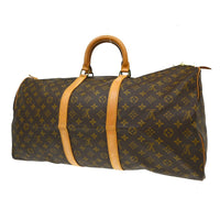 Louis Vuitton Louis Vuitton Keepall Bag Monogram Canvas Brown Canvas Travel Bag Bag (Authentic Pre-Loved)
