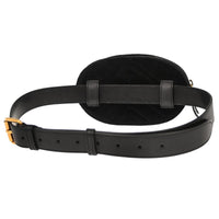 Gucci Gg Marmont Belt Bag Matelasse Velvet Black Velvet Clutche & Pouche Bag (Authentic Pre-Loved)
