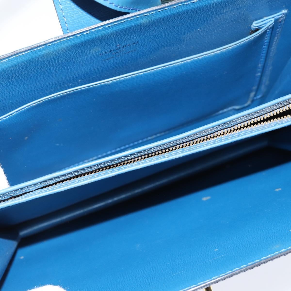 Louis Vuitton Capucines Shoulder Bag Epi Leather Blue Leather Shoulder Bag Bag (Authentic Pre-Loved)