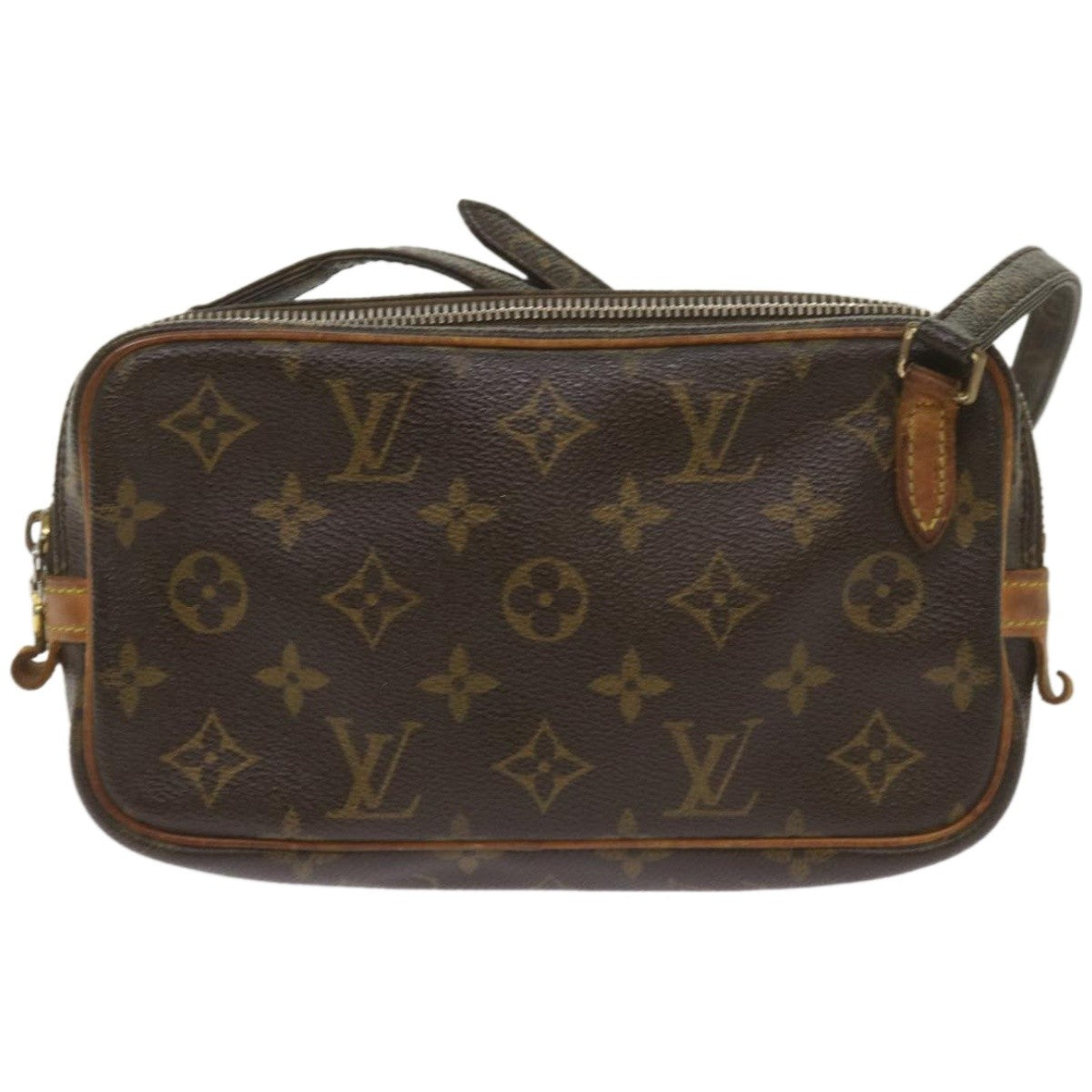 Louis Vuitton Pochette Marly Bandouliere Bag Monogram Canvas Brown Canvas Shoulder Bag Bag (Authentic Pre-Loved)