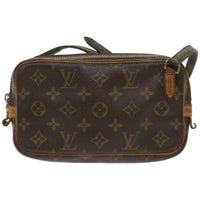 Louis Vuitton Pochette Marly Bandouliere Bag Monogram Canvas Brown Canvas Shoulder Bag Bag (Authentic Pre-Loved)