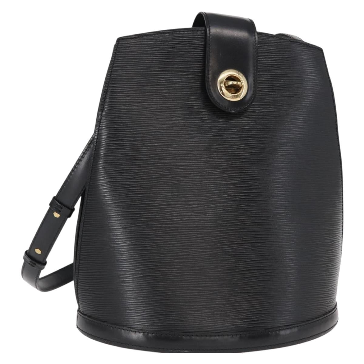 Louis Vuitton Cluny Shoulder Bag Epi Leather Black Leather Shoulder Bag Bag (Authentic Pre-Loved)