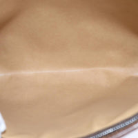 Gucci Gg Supreme Clutch Bag Pvc Beige Pvc Clutche & Pouche Bag (Pre-Loved)