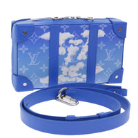 Louis Vuitton Soft Trunk Wallet Limited Edition Monogram Clouds Blue Canvas Bag (Authentic Pre-Loved)