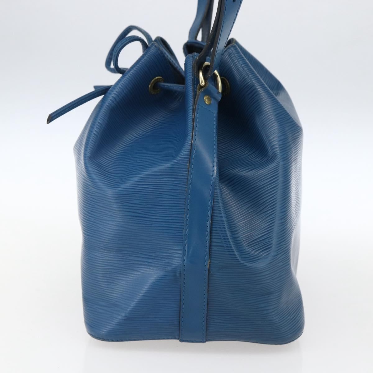 Louis Vuitton Noe Handbag Epi Leather Blue Leather Shoulder Bag Bag (Authentic Pre-Loved)