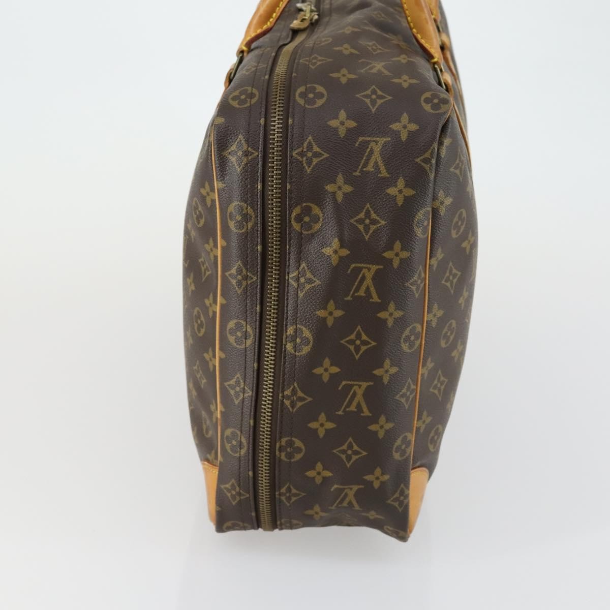Louis Vuitton Sirius Handbag Monogram Canvas Brown Canvas Travel Bag Bag (Pre-Loved)