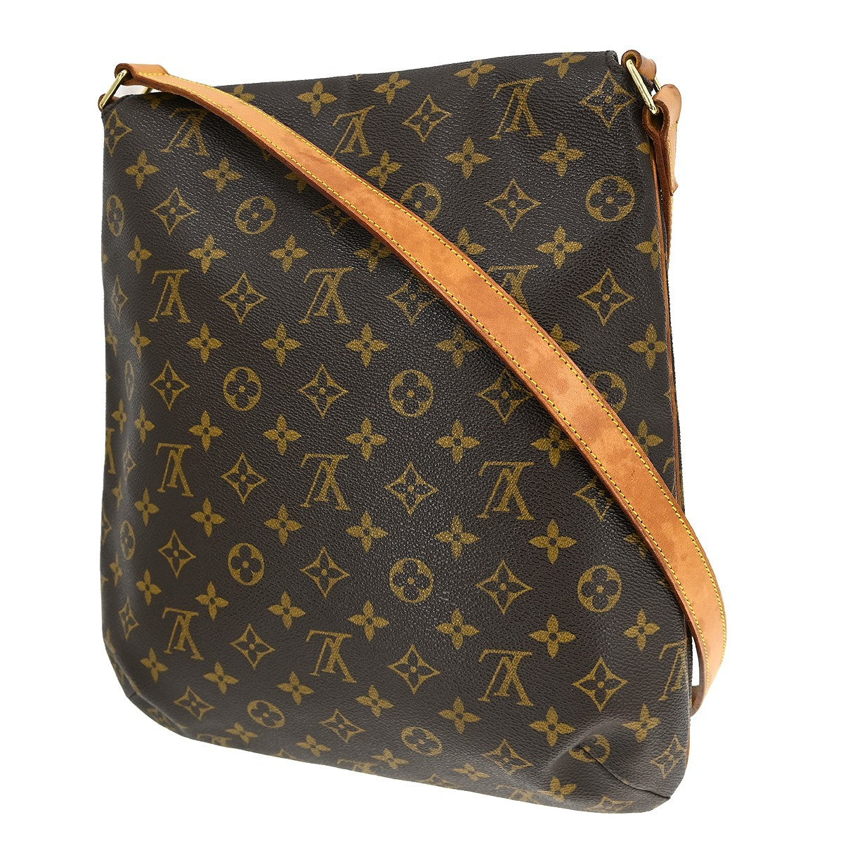 Louis Vuitton Louis Vuitton Musette Salsa Handbag Monogram Canvas Brown Canvas Shoulder Bag Bag (Pre-Loved)