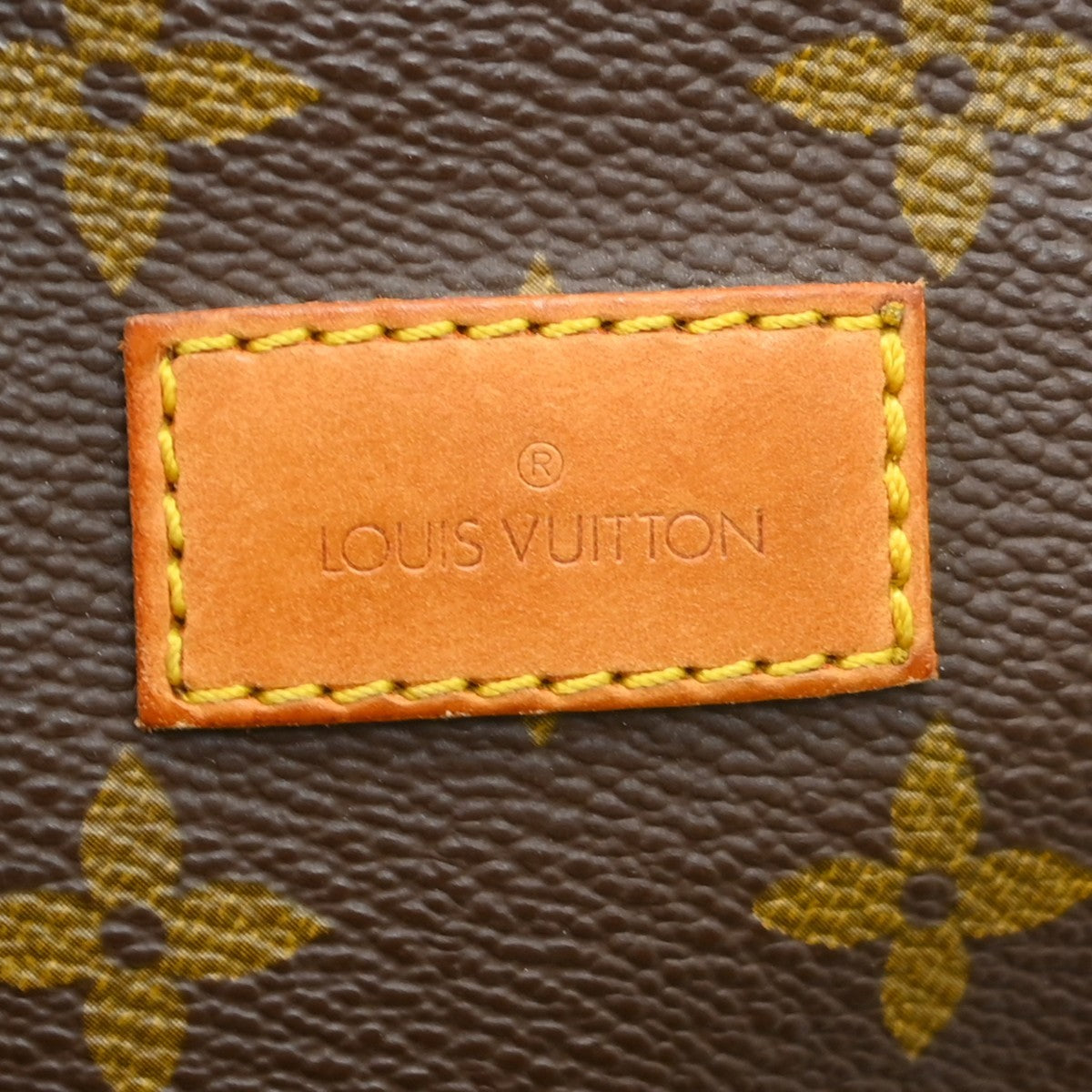Louis Vuitton Saumur Handbag Monogram Canvas Brown Canvas Shoulder Bag Bag (Authentic Pre-Loved)