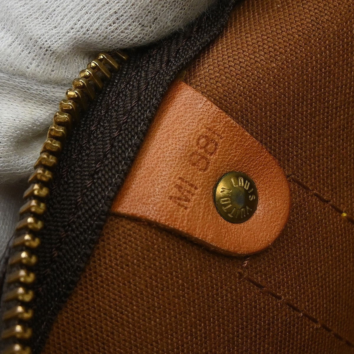 Louis Vuitton Keepall Bag Monogram Canvas Brown Canvas Travel Bag Bag (Authentic Pre-Loved)