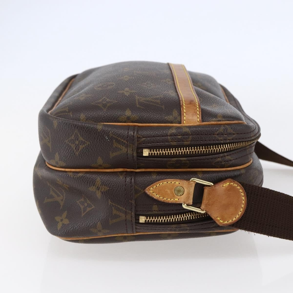 Louis Vuitton Reporter Bag Monogram Canvas Brown Canvas Bag (Pre-Loved)
