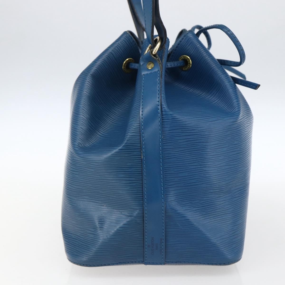 Louis Vuitton Noe Handbag Epi Leather Blue Leather Shoulder Bag Bag (Authentic Pre-Loved)