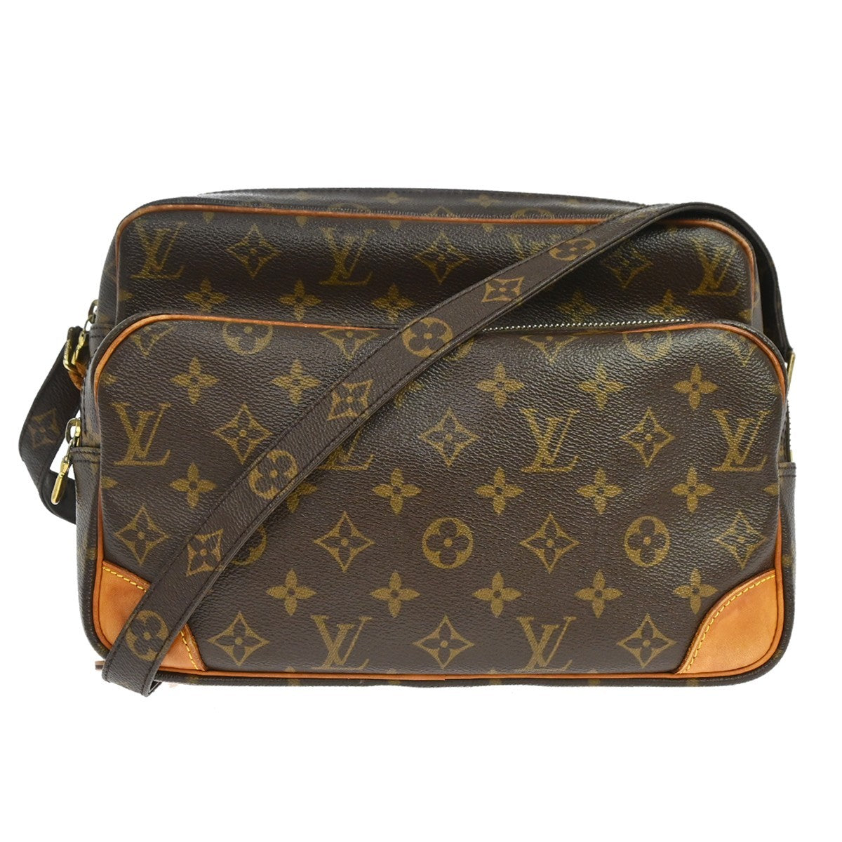 Louis Vuitton Louis Vuitton Nil Messenger Bag Monogram Canvas Brown Canvas Shoulder Bag Bag (Authentic Pre-Loved)