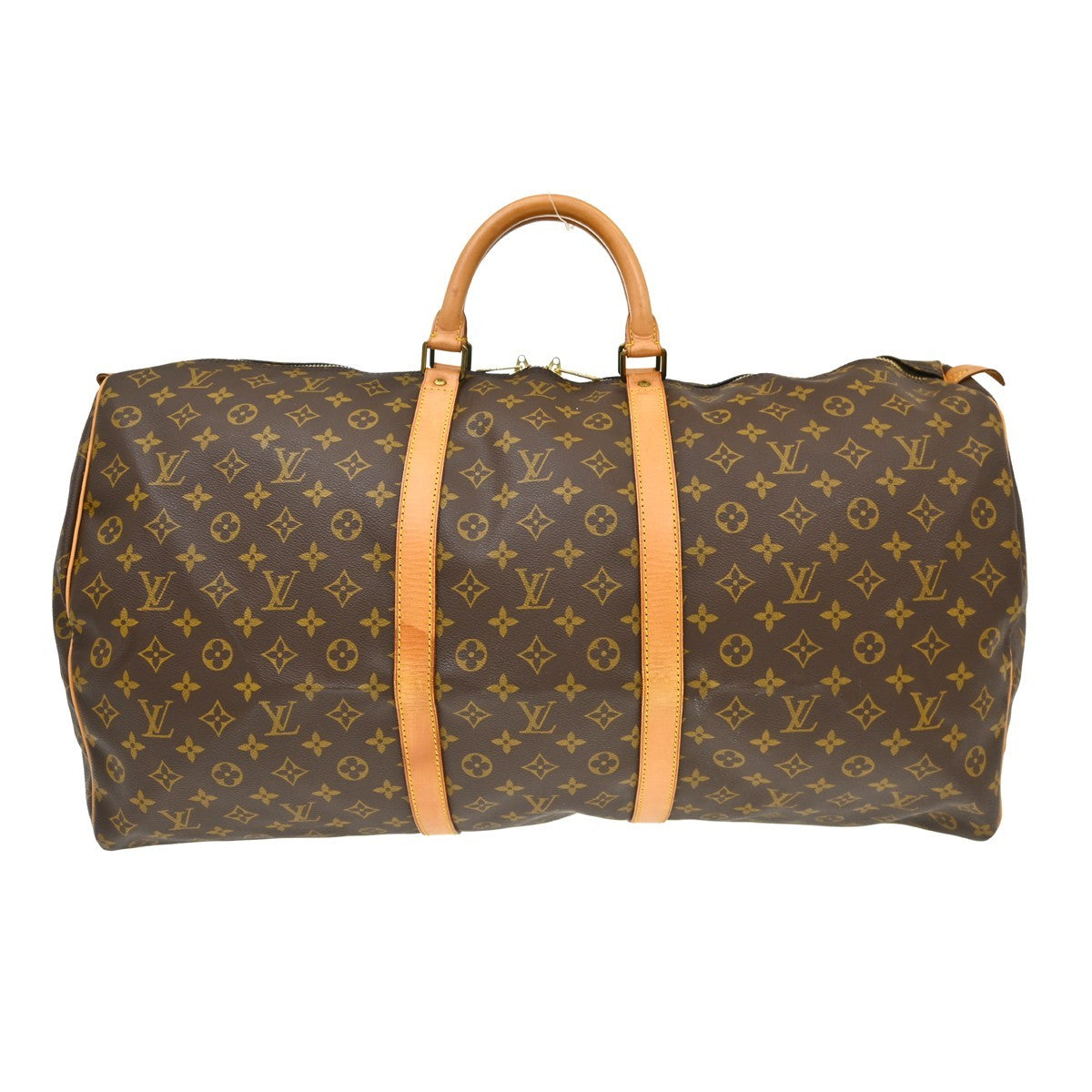 Louis Vuitton Louis Vuitton Keepall Bag Monogram Canvas Brown Canvas Travel Bag Bag (Authentic Pre-Loved)