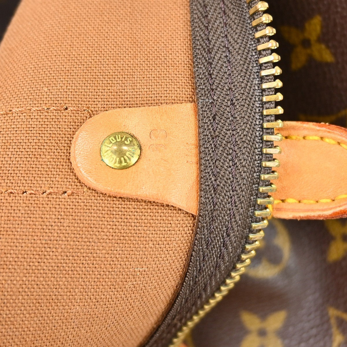 Louis Vuitton Louis Vuitton Keepall Bag Monogram Canvas Brown Canvas Travel Bag Bag (Pre-Loved)